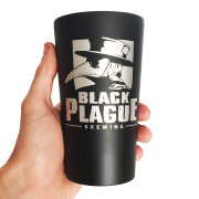 BLACKUE Brewing Stainless Steel Pint